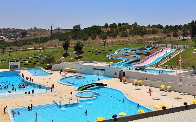 הוילה Santarém Chalet Santa Iria מראה חיצוני תמונה